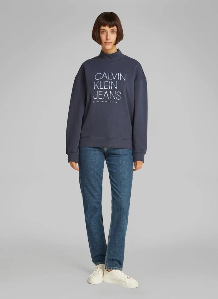 كالفن كلاين جينز Logo Deatil Sweatshirt