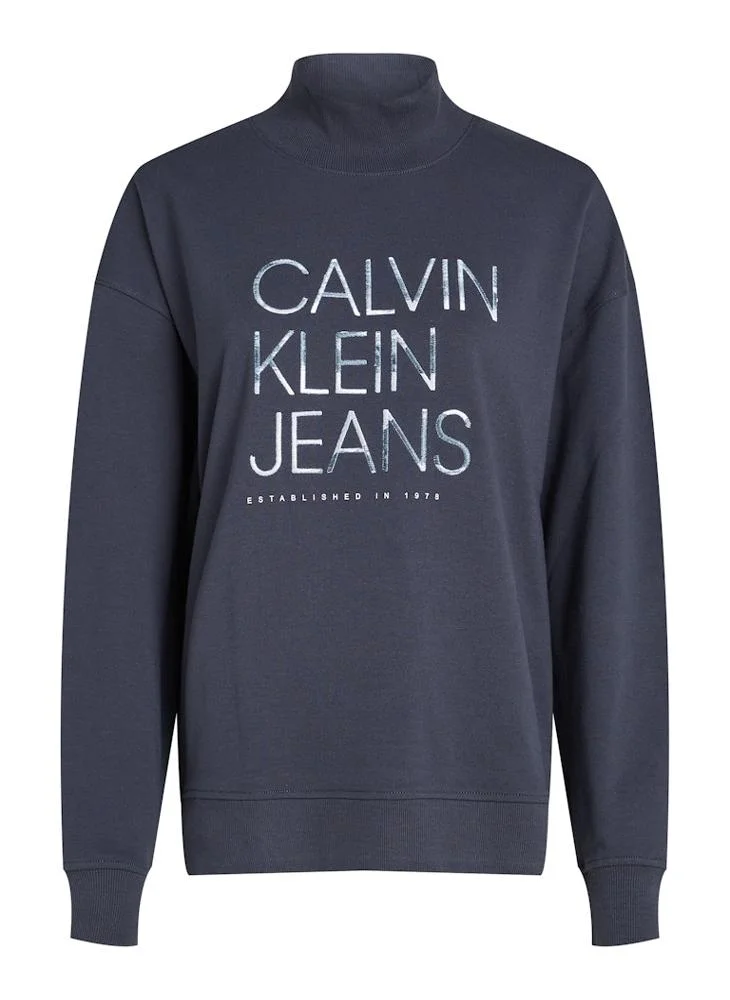 كالفن كلاين جينز Logo Deatil Sweatshirt