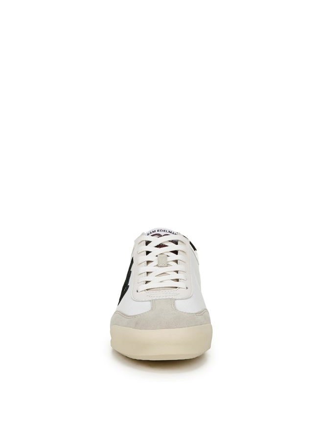 Sam Edelman Women's Ivey Sneaker, Greige/Bright White/Black, 40.5 EU - Image 4