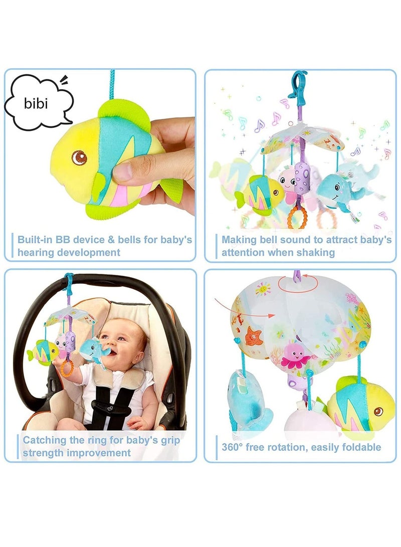 Y&D Baby Toys, Can Be Clipped On Car Seat Toys and Stroller with Hanging Rattles, Sensory for Infants Young Children, Suitable Boys Girls Over 3 Months Old  - Image 2