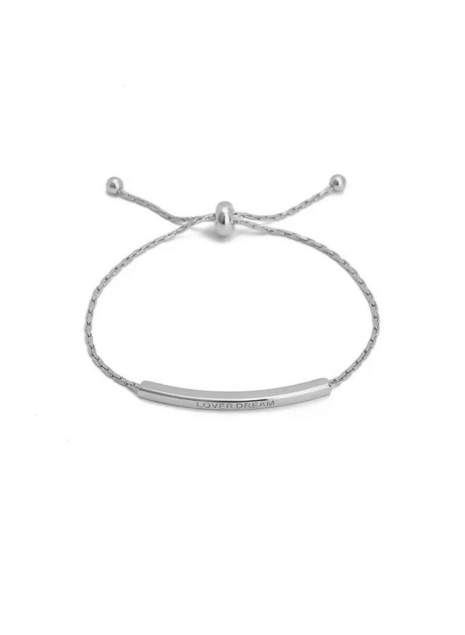 Luxuria The Lover Dream bracelet is a fashionable accessory featuring an adjustable "push-pull" design to fit various wrist sizes. - Image 1