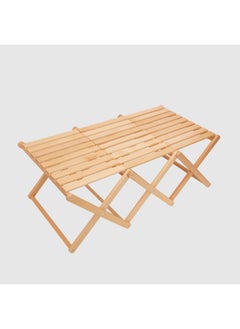 TOREAD TEMMBL80854 Foldable Solid Wood Storage Rack - Multi-functional Camping Organizer  - Image 1