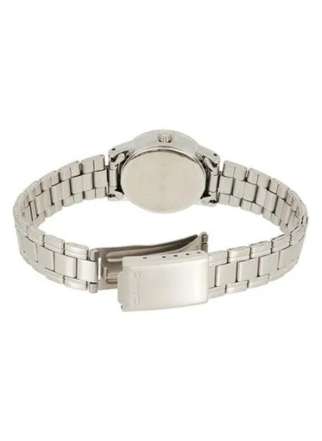CASIO Casio Women'S Silver Dial Stainless Steel Band Watch LTP-V002D-7BUDF  - Image 2