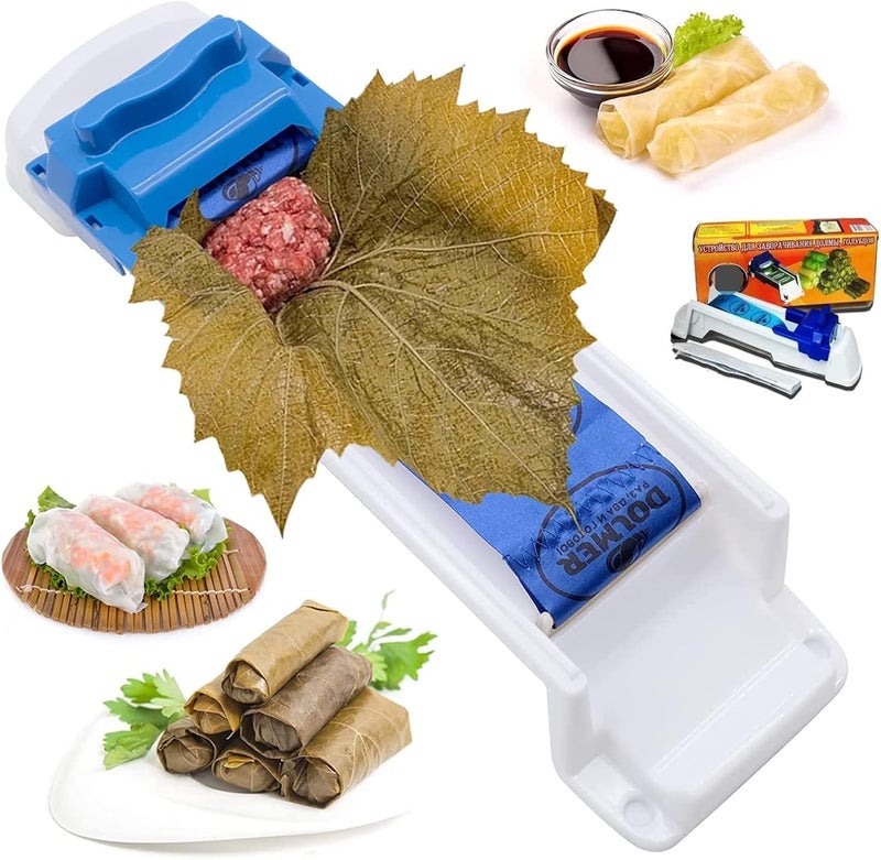 Sevia Vegetable Meat Rolling ToolStuffed Leaves Grape CabbageLeaf Roller Vegetable Meat Dolma Sarma Rolling Magic Roller StuffedSushi Roller Stuffed Grape Cabbage Leave Grape Leaf Machine - Image 2