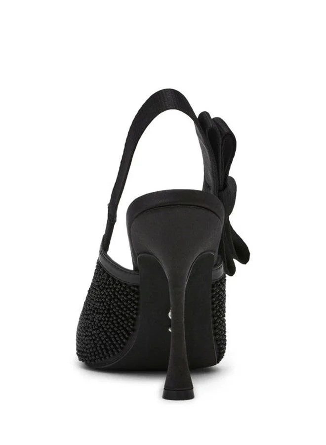 Steve Madden  Brylie-B Black Women's Ankle-Strap Pumps for Women | Best Price UAE