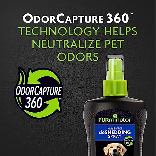 FURminator® Rinse-Free deShedding Spray For Dogs, Helps Reduce Excess Shedding And Refreshes Between Baths, 8.5 Fluid Ounces - Image 4