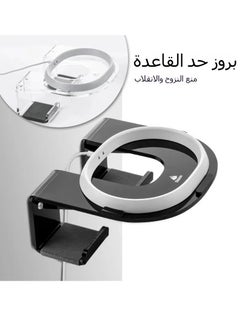 General For Sonos Move Speaker Acrylic Wall Hanger Sonos Move2 Audio Storage Stand (Black)  - Image 2