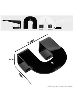 General For Sonos Move Speaker Acrylic Wall Hanger Sonos Move2 Audio Storage Stand (Black)  - Image 5
