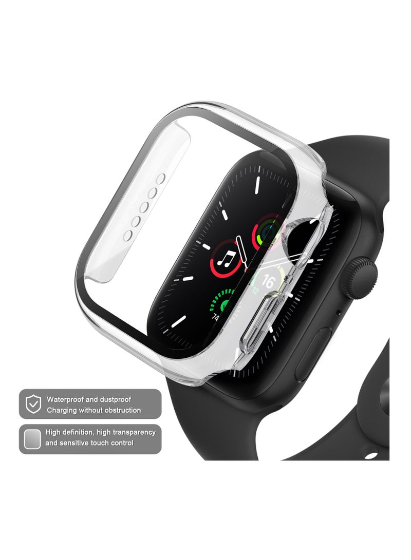PRIMEEIGHT 【2PCS】 Case and Screen Protector 40 mm For Apple Watch Series 6/5/4/ SE2023 Ultra Thin Flexible TPU Clear Film Bubble-Free Scratch-resistant. - Image 5
