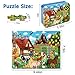 LELEMON Puzzles for Kids Ages 46 Farm 60 Piece Puzzles for Kids in a Metal Box Educational Jigsaw Puzzles Childrens Puzzle Games Puzzle Toys for Girls and Boys - Image 4