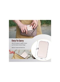 ORiTi Travel Manicure Set, 7 in 1 Manicure Kit Pedicure Kit Nail Clippers Set Stainless Steel Nail Kit for Women Men - Pink  - Image 4