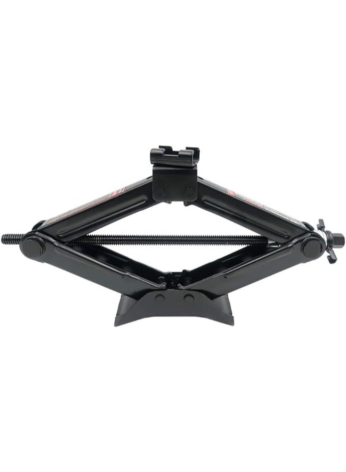 1.5 Ton (3,307 lbs) Scissor Jack with Effort-Saving Ratchet Handle - Essential Trolley Lifter for Car, SUV, and MPV - Image 4
