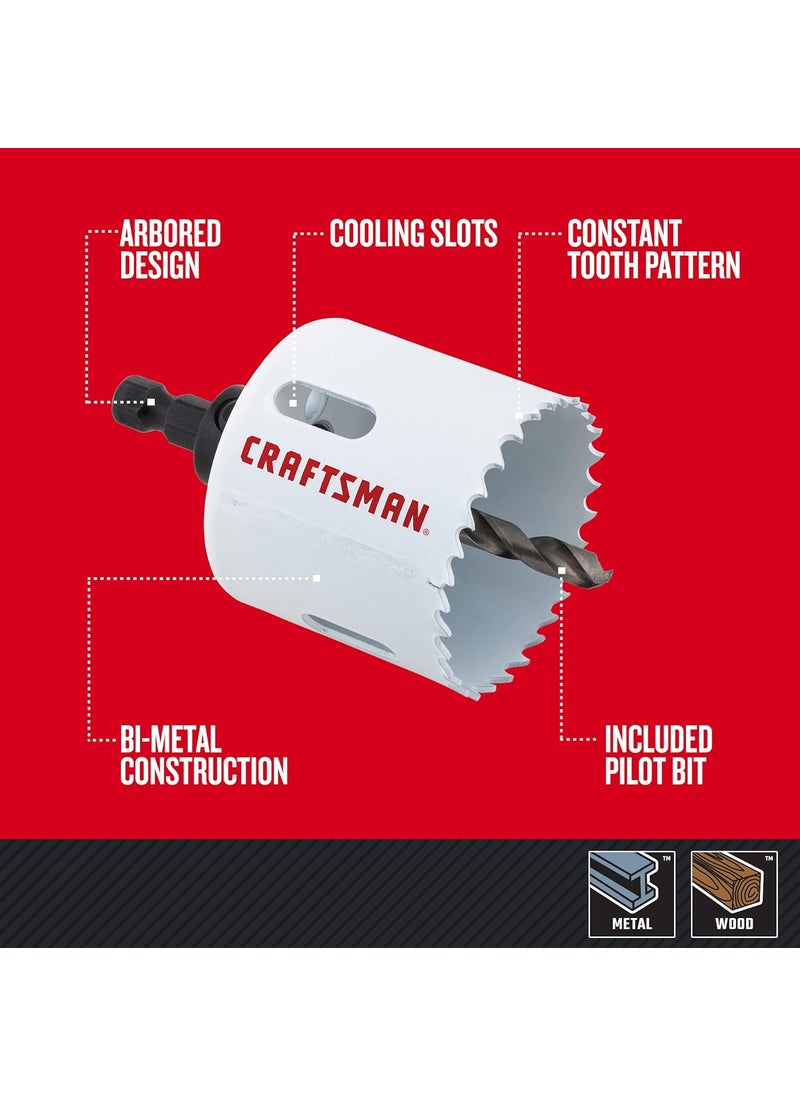 CRAFTSMAN CRAFTSMAN Hole Saw Kit BiMetal Set 7Piece CMAH1SET7  - Image 3