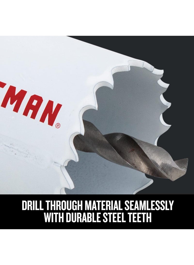 CRAFTSMAN CRAFTSMAN Hole Saw Kit BiMetal Set 7Piece CMAH1SET7  - Image 5