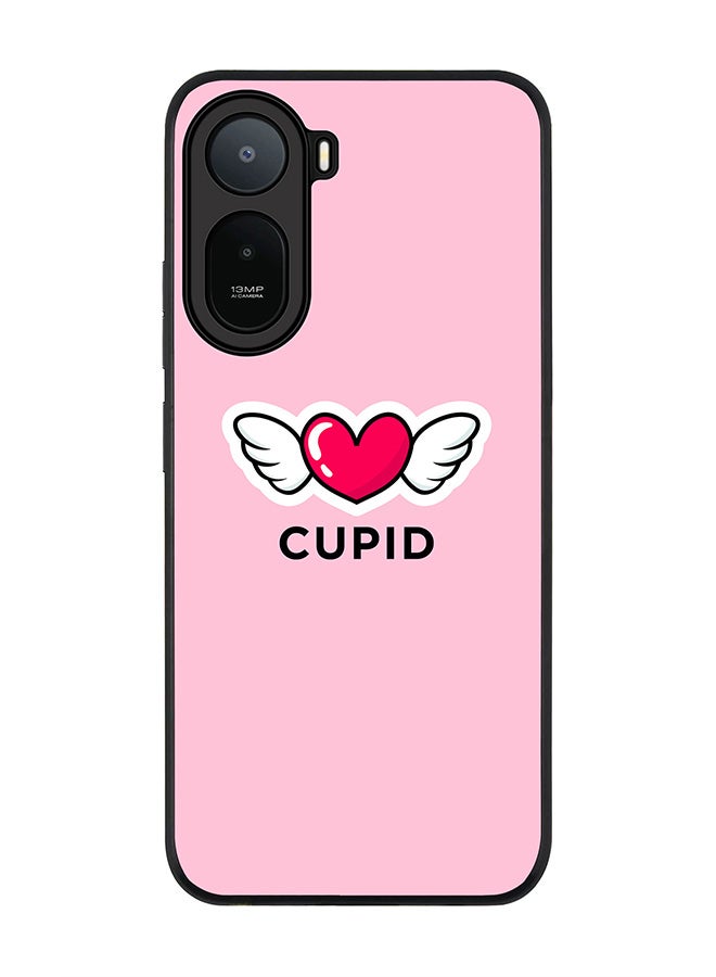 Stylizedd Rugged Case for Xiaomi Redmi A7 Pro 4G / Poco C81 / Poco C81 Pro / Poco C85x 5G- Slim Fit Hybrid Rubber Cover Cupid