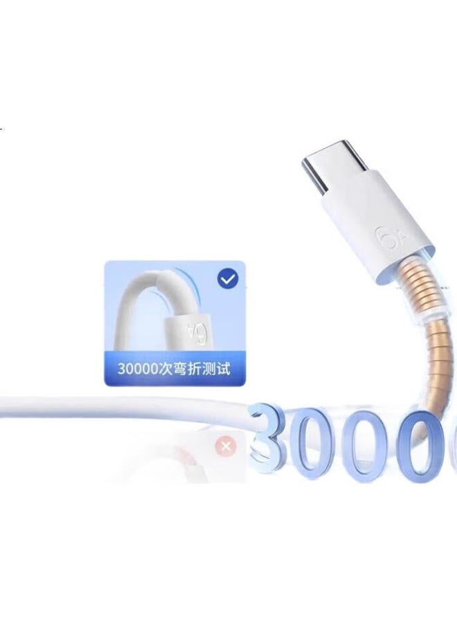 Ten Flashes Shan, Suitable For Huawei Data Cable Type-C 6A/5A Charging Cable, 40W/66W/100W Fast Charging Cable, Mate70/50/P60/40/Honor Phone Car Charger Cable - Image 3
