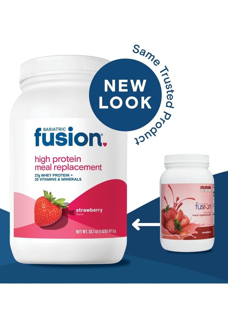Bariatric Fusion Strawberry High Protein Meal Replacement 871.5 g - Image 2