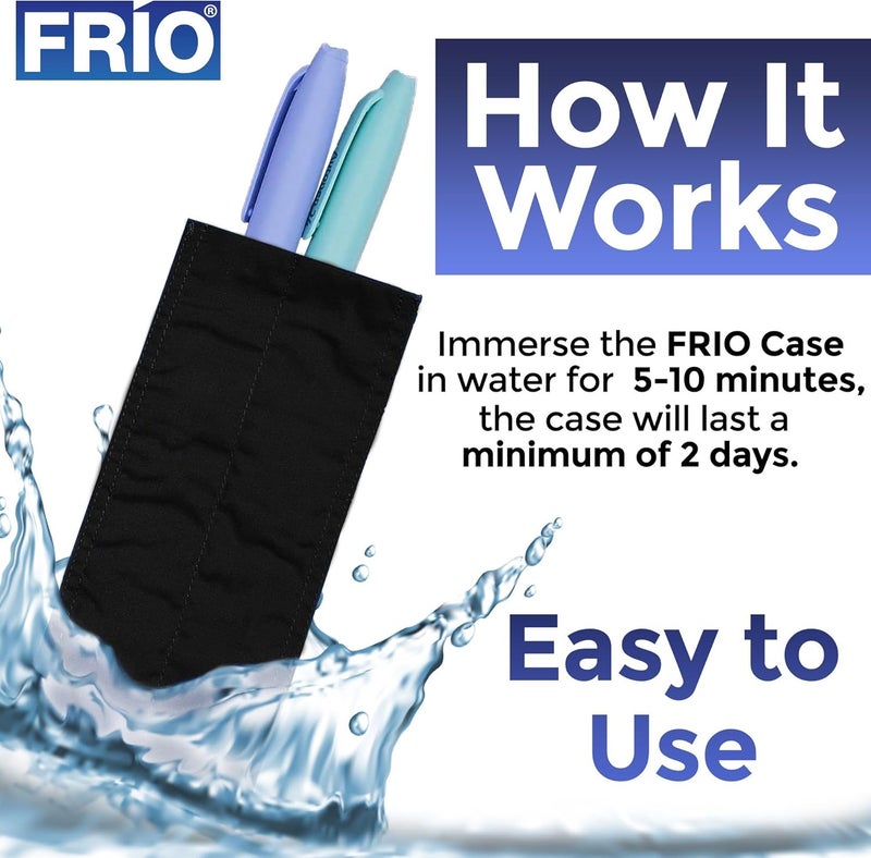 FRIO Insulin Cooling Wallet Duo Purple - Image 2