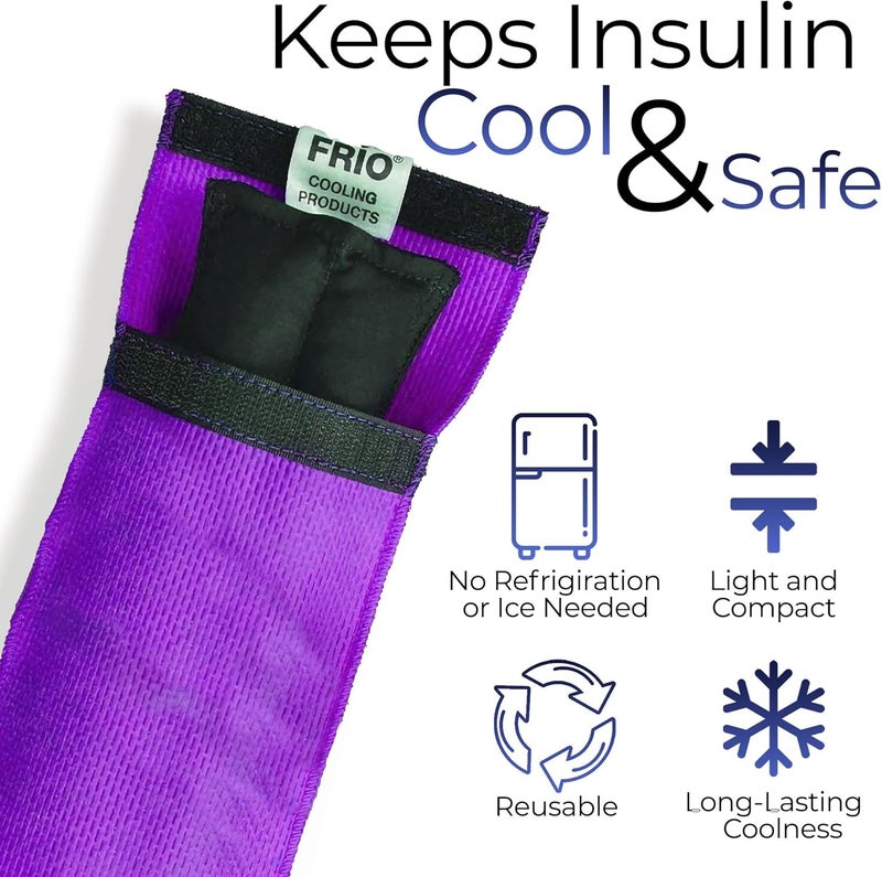 FRIO Insulin Cooling Wallet Duo Purple - Image 4