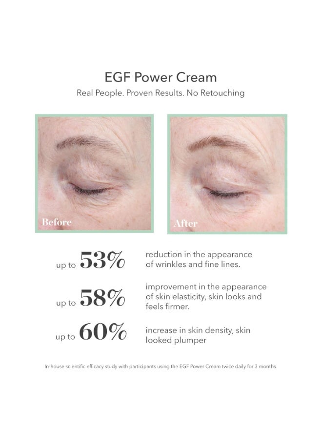 Bioeffect EGF Power Cream Anti-Aging Facial Moisturizer With Niacinamide, Hyaluronic Acid, Growth Factor for Collagen, Wrinkles, Age or Dark Spots, A Firming, Hydrating Treatment For Face And Neck - Image 3