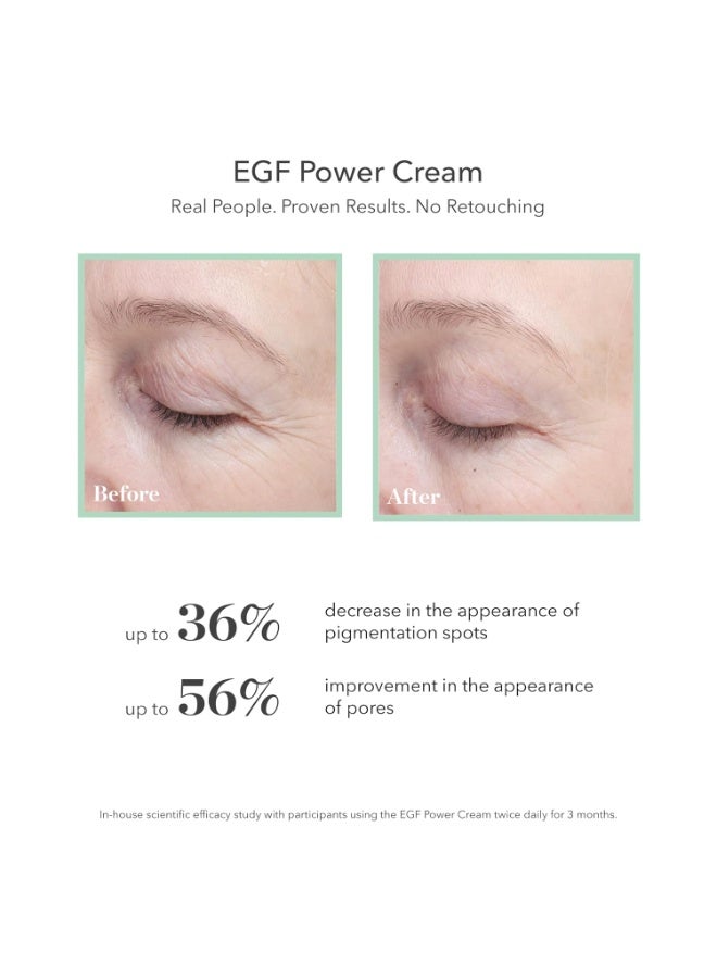 Bioeffect EGF Power Cream Anti-Aging Facial Moisturizer With Niacinamide, Hyaluronic Acid, Growth Factor for Collagen, Wrinkles, Age or Dark Spots, A Firming, Hydrating Treatment For Face And Neck - Image 4