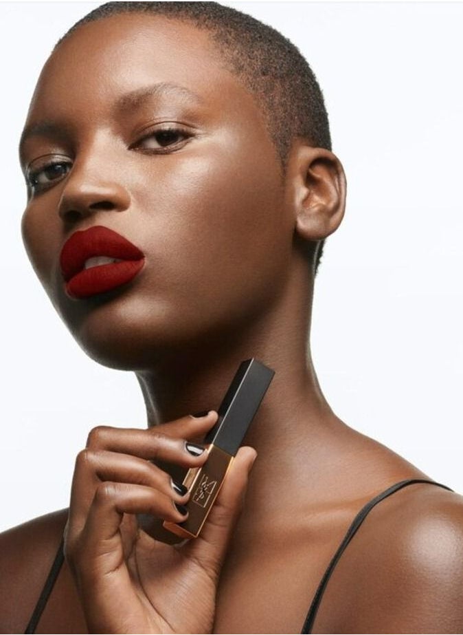 Yves Saint Laurent - Rouge Pur Couture The Slim Leather Matte Lipstick 1966 Rouge Libre 2 grams - Image 1
