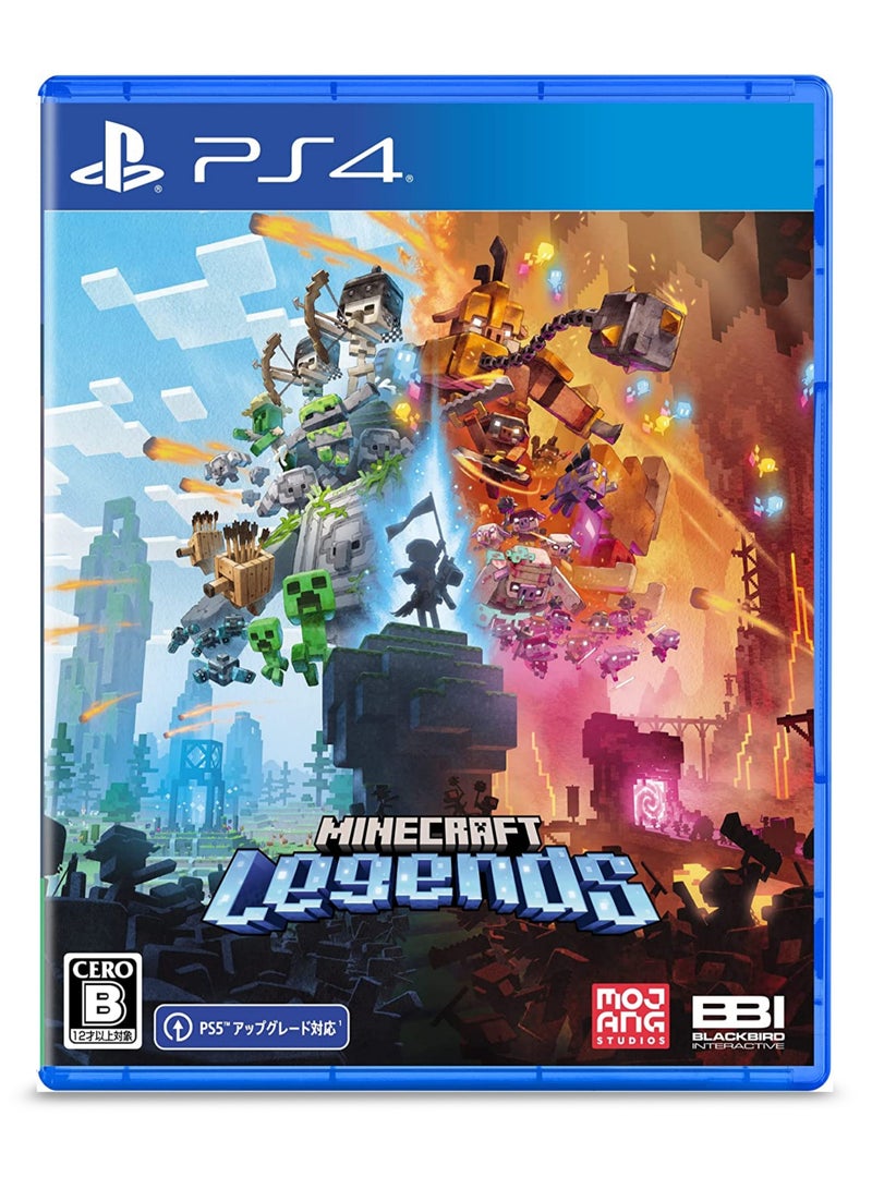 موجانج Minecraft Legends - PS4 - لعبة مغامرة استراتيجية أكشن - playstation_4_ps4 - Image 1