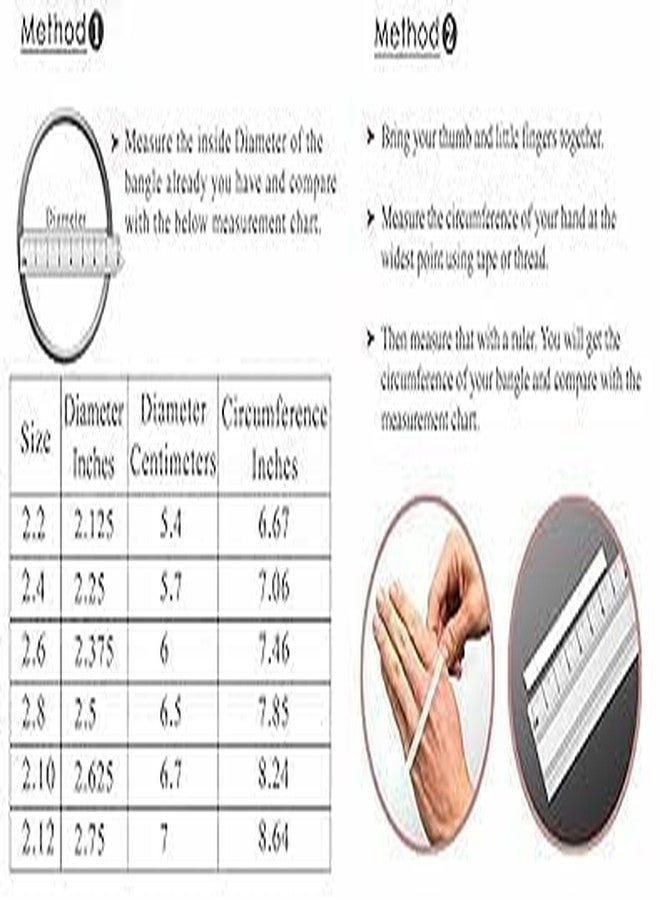 BANGLESKART Plain Glass Beautiful Transparency Design Glass Bangle/Kanch Chudi Set for Women and Girls (white, 2.10) - Image 3