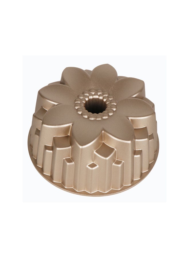 PROCILA Aluminium Granite Non-Stick Dehlia Mould Pan Beige 24cm - Image 3