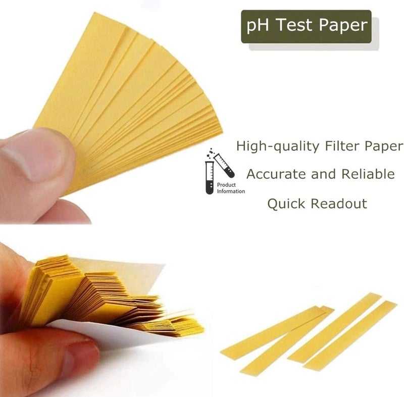 LabAider 3 Pack pH.1-14 Test Paper Extensive Test Paper Litmus Test Paper 240 Strips pH Test with Storage Case for Saliva Urine Water Soil Testing Pet Food and Diet pH Monitoring (3 PACK with Storage Case) - Image 3