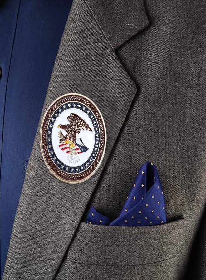 Adorn Combo of 2 Designer Blazer Suit Coats Brooch For Men/Women (B2435-36) - Image 5
