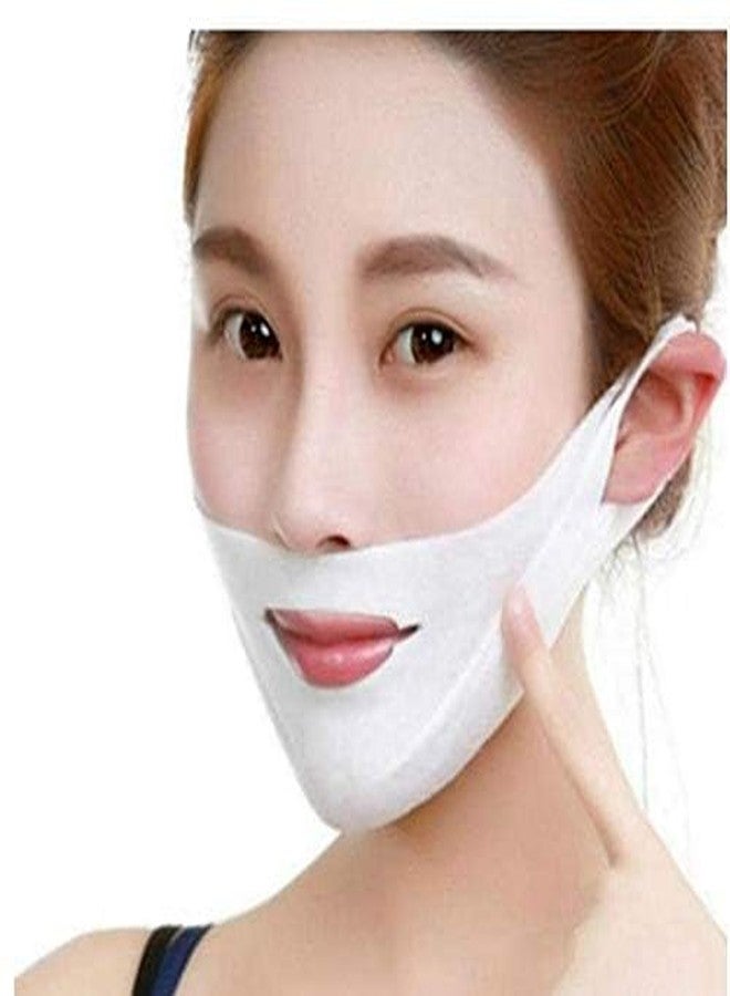 Vichaxan Double Lifting Facial Mask Slimming V Shaped Face Thin Face Mask Stretch Anti Cellulite Wrinkle Face Lift Tools - Image 1
