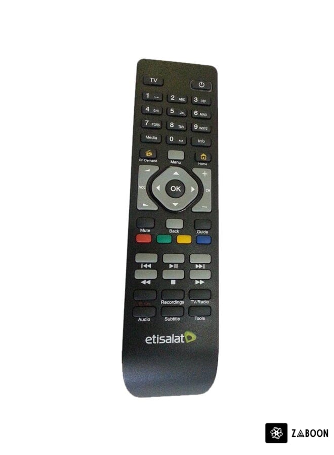Zaboon Remote Control For Receiver Black/Red/Yellow