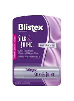 Silk & Shine Lip Balm 0.13 Ounce Tube Pack Of 6 Vitamin B5 & E Bulk Lip Balm Super Smooth Lip Moisturizer Sheer Gloss For Finished Appearance