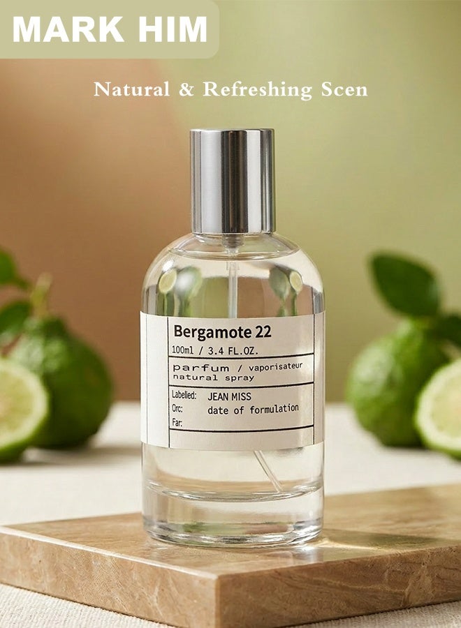 مارك له عطر حمضي منعش للجنسين – ماء عطر طويل الثبات للاستخدام اليومي للرجال والنساء، عطر منعش كهدية لعيد الميلاد أو الذكرى السنوية - Image 5