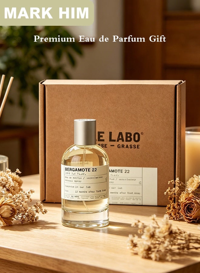 مارك له عطر حمضي منعش للجنسين – ماء عطر طويل الثبات للاستخدام اليومي للرجال والنساء، عطر منعش كهدية لعيد الميلاد أو الذكرى السنوية - Image 3