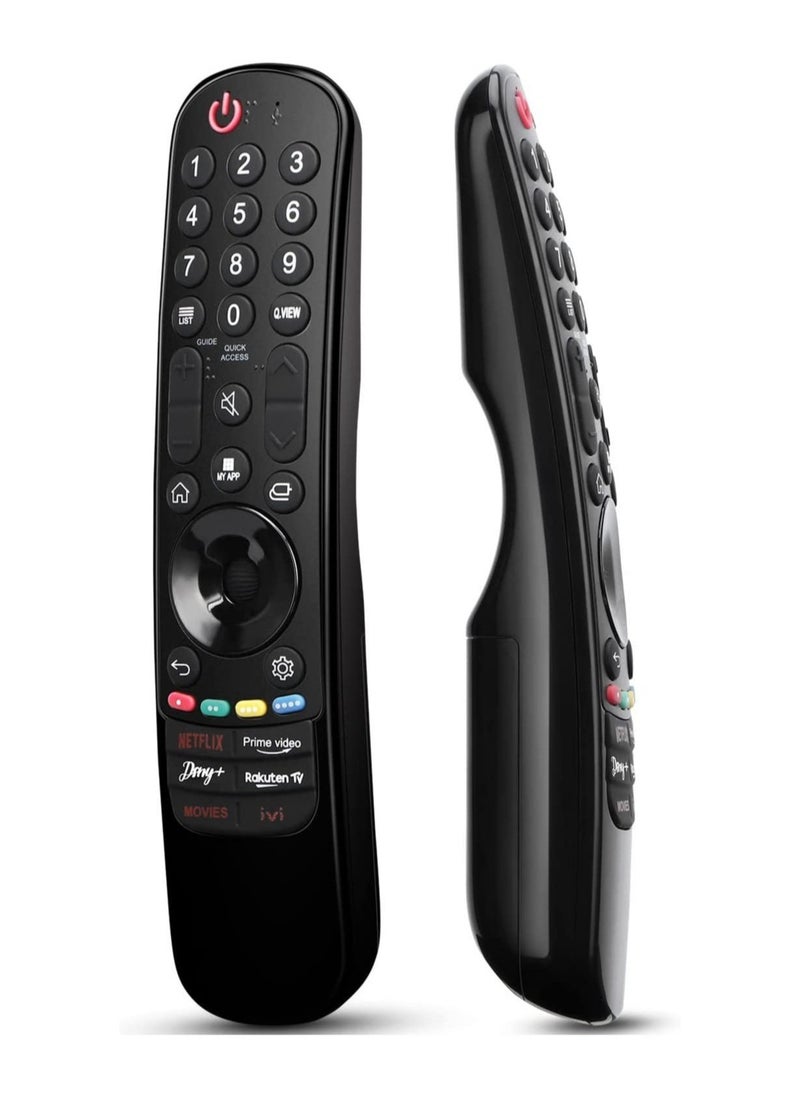 Universal for LG Magic Remote Control, Replacement for LG LED OLED LCD 4K UHD Smart TV, with Buttons for Netflix, Prime Video, Disney Plus, LG-Channels Button