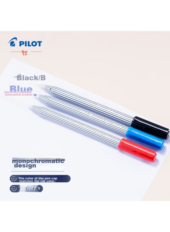 PILOT Rollerball Pen, Gel Pen, Signature Pen, Student Calligraphy Practice, Office Use, Ultra-smooth Writing, Bl-5m, 0.8mm, Blue, 6-pack - Image 3