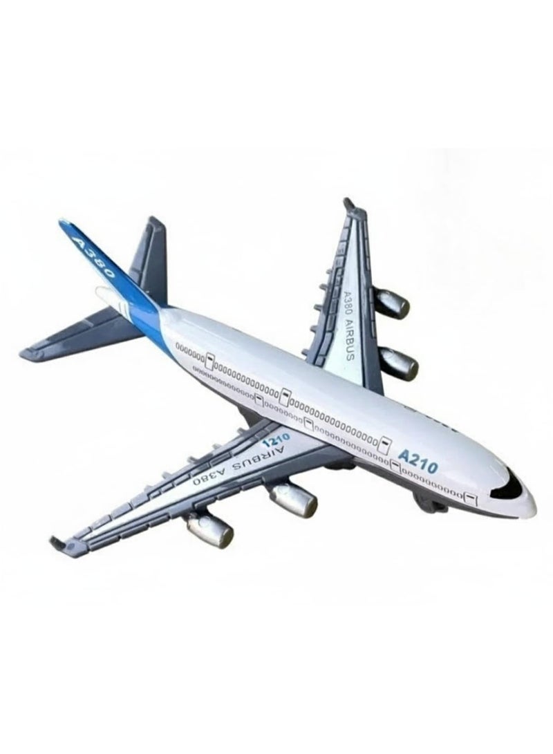 Toys Die Cast Metal Airplane Toy, Miniature Plane Metal Pull Back Airpalne Jets Action, Diecast Air Plane Collectible Airpalne Models | Pull Back Alloy Kids Airplanes 2+yrs Boys and Girls - Image 1