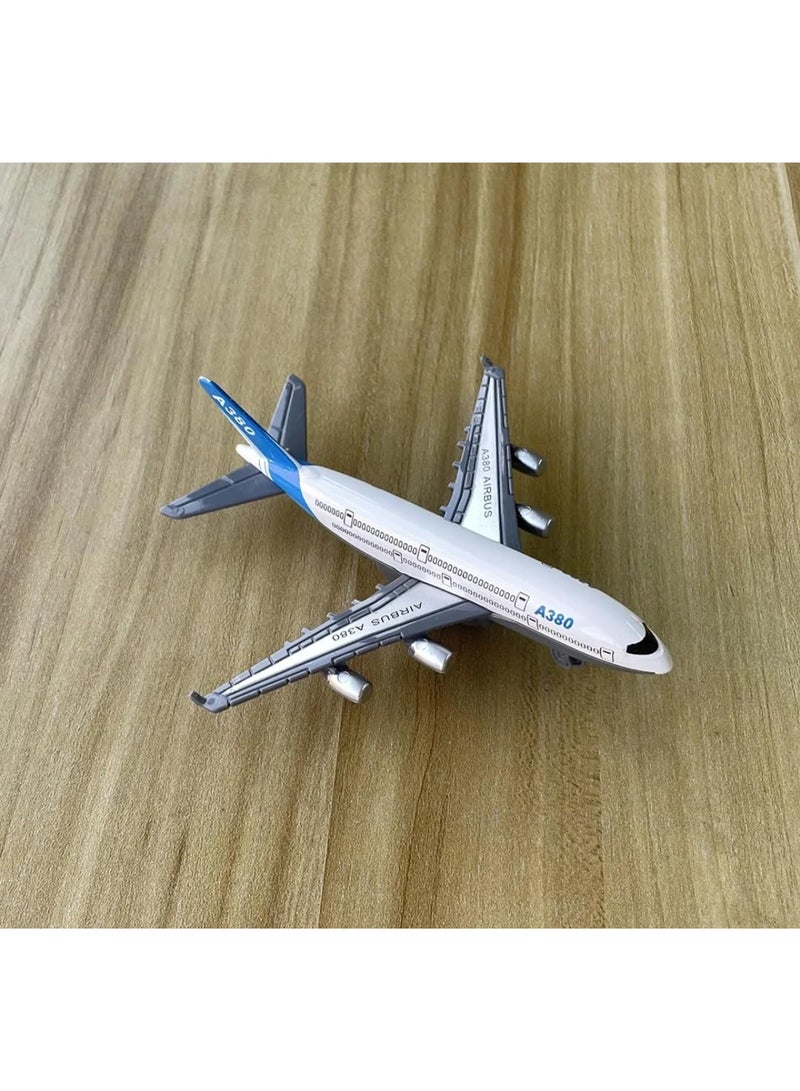 Toys Die Cast Metal Airplane Toy, Miniature Plane Metal Pull Back Airpalne Jets Action, Diecast Air Plane Collectible Airpalne Models | Pull Back Alloy Kids Airplanes 2+yrs Boys and Girls - Image 2