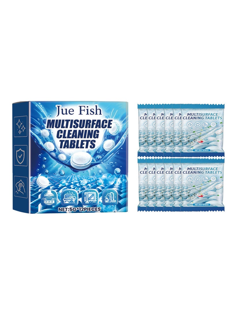 Decontamination Effervescent Tablets Kitchen Heavy Oil Dirt Cleaning Stains Cleaning Agent Effervescent Tablets  - Image 1