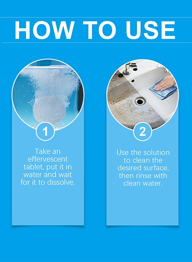 Decontamination Effervescent Tablets Kitchen Heavy Oil Dirt Cleaning Stains Cleaning Agent Effervescent Tablets  - Image 3