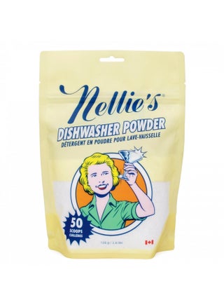 Nellie's Dishwasher Powder - Powerful Grease Removal, Biodegradable Formula, Eco-Friendly & Phosphate-Free, Plant-Based Cleaning for Sparkling Dishes - 50 Scoop Pouch - pzsku/ZD3BDF79E5C9D3BB319B8Z/45/_/1728156543/10f978ac-4de6-4c99-94b3-92869409f1f7