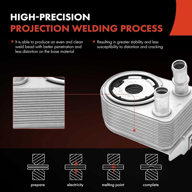 A-Premium Engine Oil Cooler for Jeep and Chrysler Models - Image 4