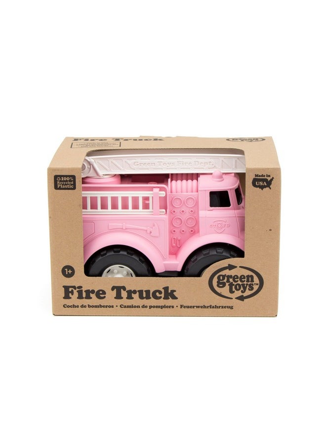 Green Toys Green Toys Fire Truck Pink CB2  - Image 2