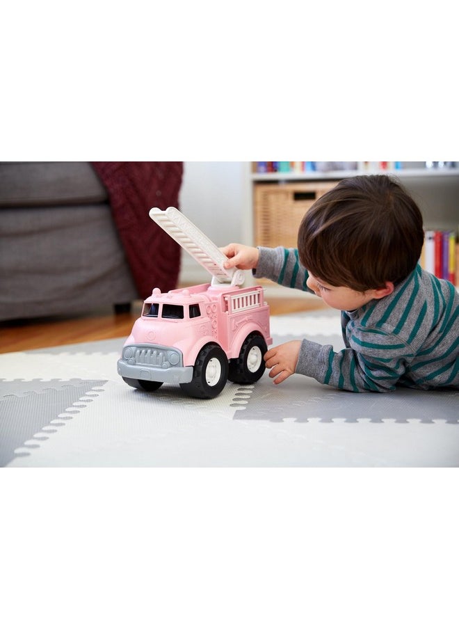 Green Toys Green Toys Fire Truck Pink CB2  - Image 3