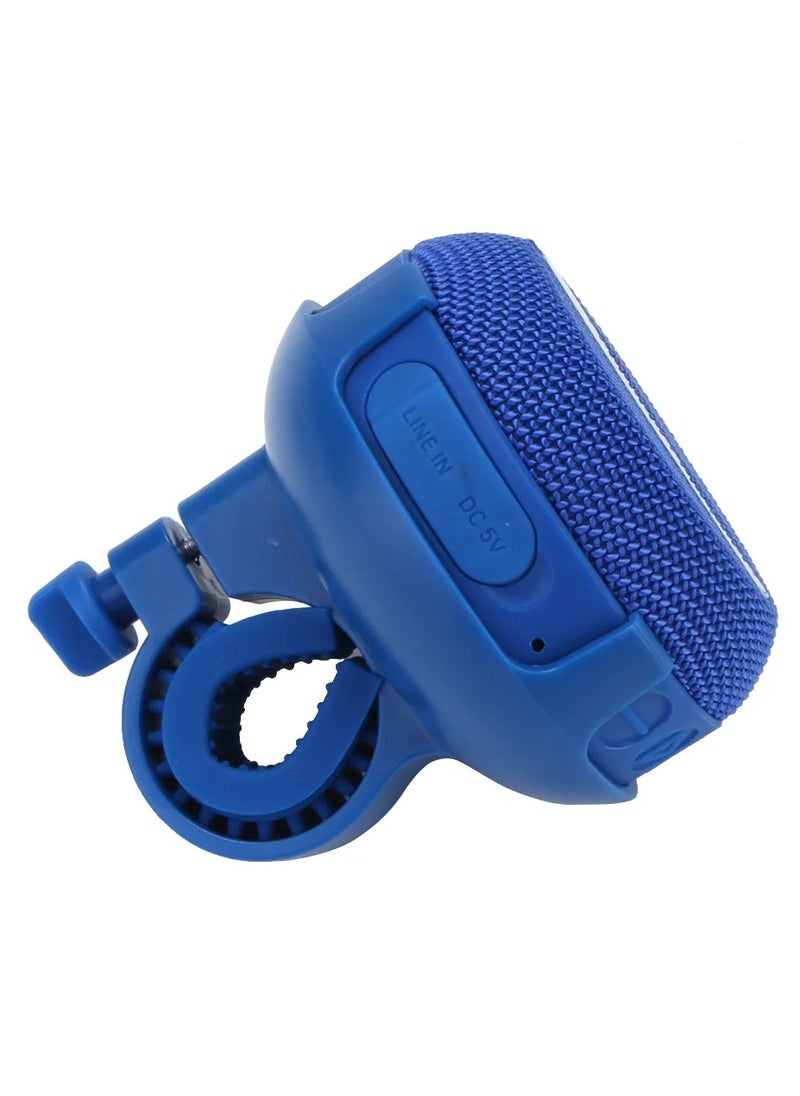 Portable Bike Bluetooth Speaker with Speed Display 480 Mins Super Long Playtime Decent Sound Compact Size and Loudness for Riding Hiking Showering Golfing