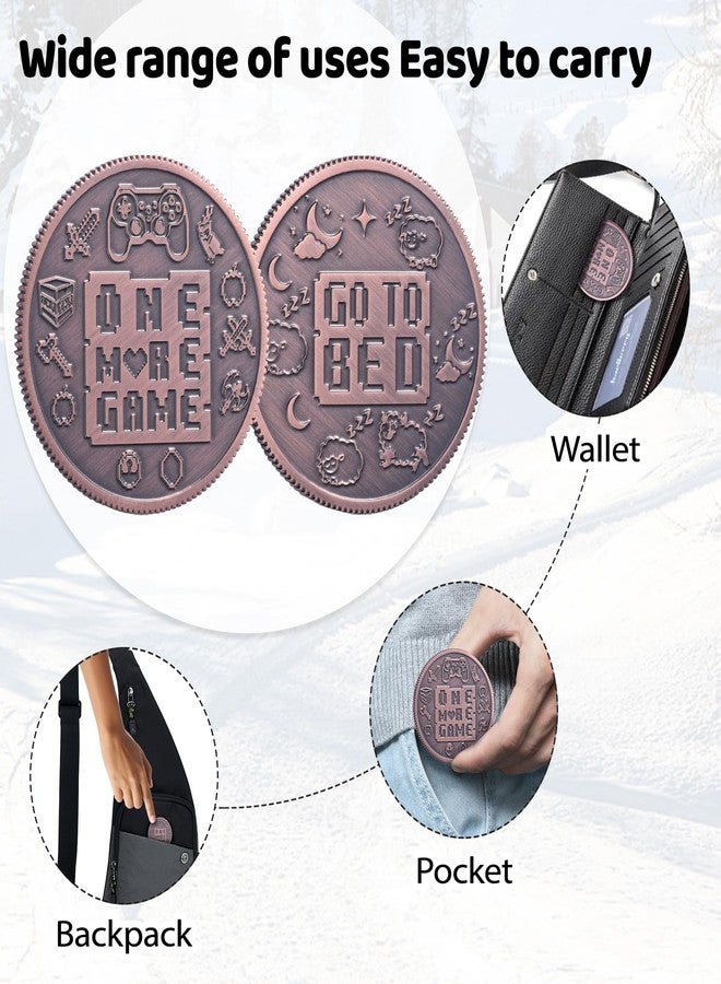 LParkin Ultimate Gamer Gift for Men - Double Sided Decision Maker Coin for Boyfriend, Husband & Gamers | Stress-Relieving Gaming Accessories for Birthday, Christmas & Valentines Day - Image 5