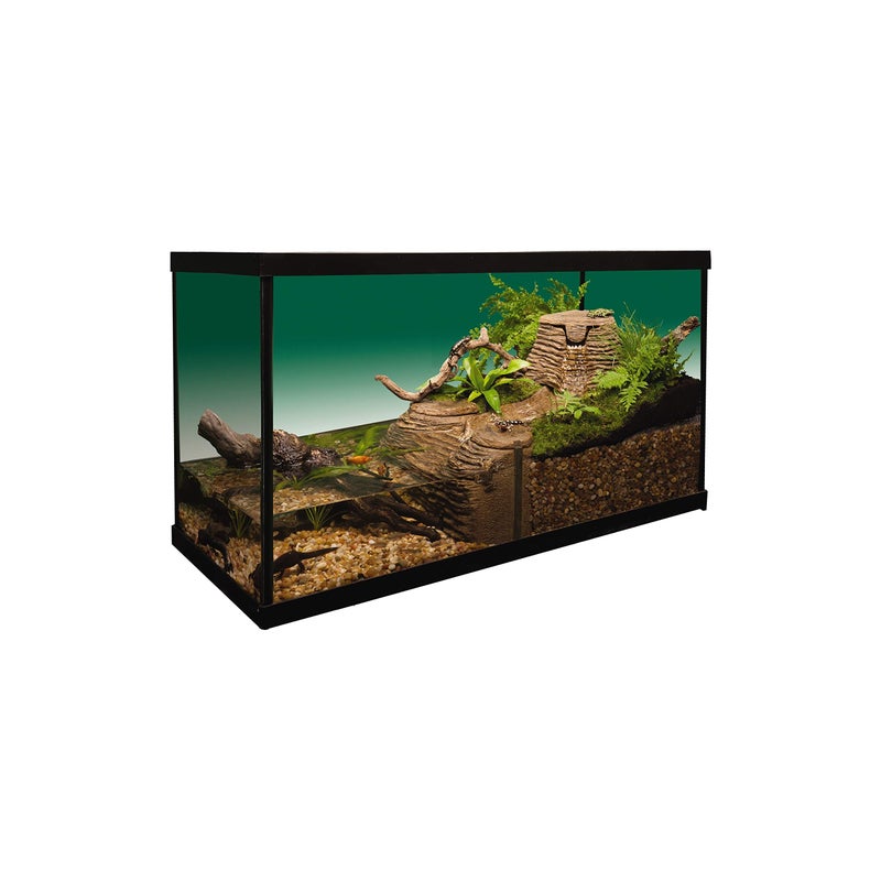TetraFauna Viqaquarium, All-In-One Terrarium And aquarium, Ideal For Aquatic Reptiles And Amphibians - Image 3