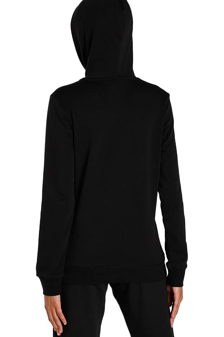 PUMA Ess+ Metallic Logo Hoodie Tr  Black- - Image 2